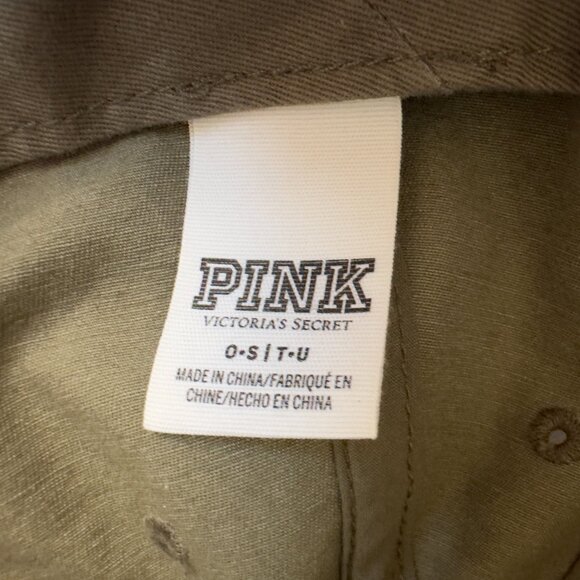 PINK Victorias Secret Baseball Hat Embroidered Adjustable Strap Cap 100% Cotton - Picture 9 of 10